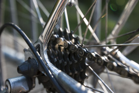 Stock Image: bicycle chain