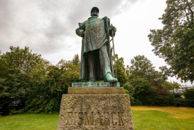 Stock Image: Bismarck Statue