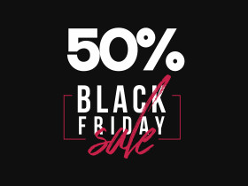 Stock Image: Black Friday Sale Banner Template PSD