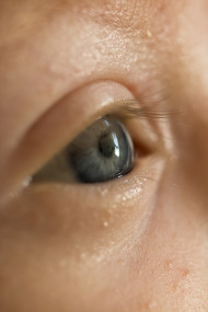 Stock Image: blue baby eye
