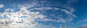 Stock Image: Blue panorama sky for Sky Replacement