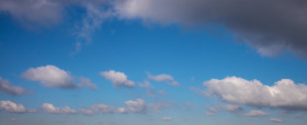 Stock Image: Blue Sky and Clouds