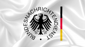 Stock Image: BND Bundesnachrichtendienst logo German secret service - country symbol illustration