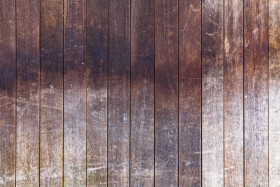 Stock Image: Brown wooden background - wood plank texture