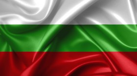 Stock Image: bulgarian flag