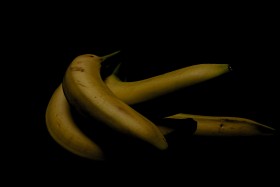 Stock Image: bunches of bananas