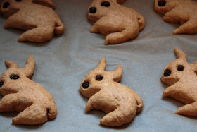 Stock Image: Bunny biscuits