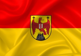 Stock Image: burgenland flag country symbol illustration