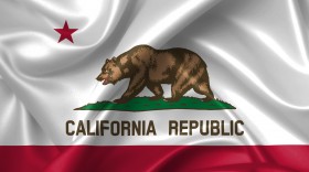 Stock Image: california flag