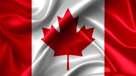 Stock Image: canadian flag