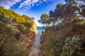 Stock Image: Canyet de Mar Landscape