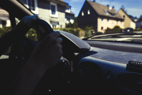 Stock Image: car driver