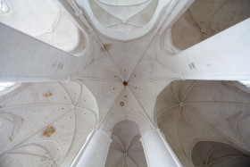 Stock Image: Cathedral interior design