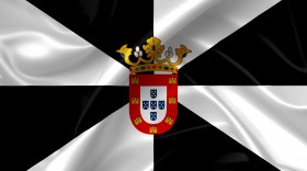 Stock Image: ceuta flag