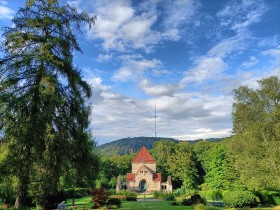 Stock Image: Chapel in a cemetery