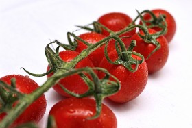 Stock Image: cherry tomatoes