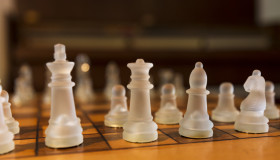 Stock Image: chess board