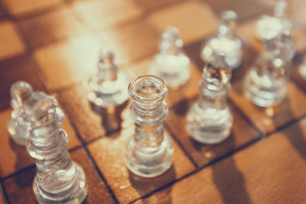 Stock Image: chess game