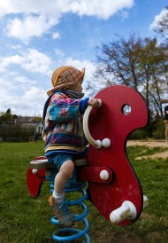 Stock Image: child on playground