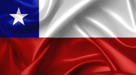 Stock Image: chilean flag
