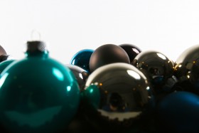 Stock Image: christmas balls