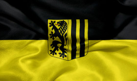 Stock Image: City flag of Dresden