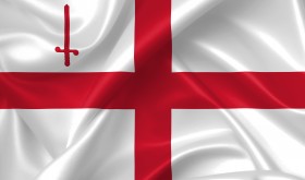 Stock Image: city of london flag