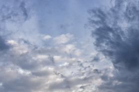 Stock Image: Clouds and blue sky