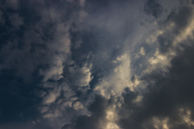 Stock Image: cloudy sky