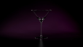 Stock Image: cocktail glass