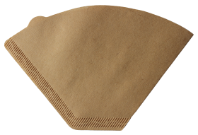 Stock Image: Coffee filter transparent background PNG
