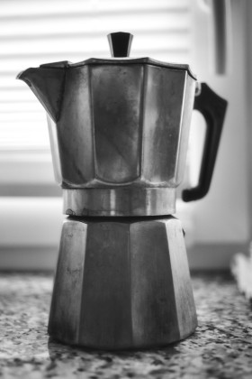 Stock Image: coffee pot