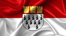 Stock Image: cologne flag