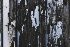 Stock Image: color dissolves from weathered wood texture