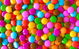 Stock Image: colorful candy chocolate lentils background