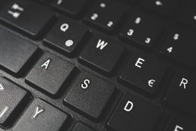 Stock Image: Computer keyboard