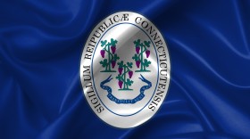 Stock Image: connecticut seal blue
