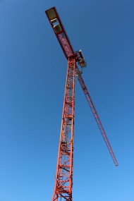 Stock Image: Construction crane