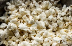 Stock Image: Corn popcorn texture