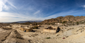 Stock Image: Country house ruins in Andalusia Spain