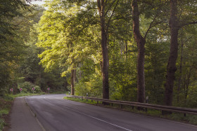 Stock Image: country road