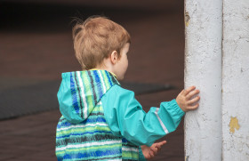 Stock Image: curious child