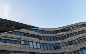 Stock Image: curvy building