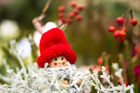 Stock Image: cute winter decoration