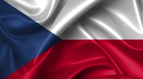 Stock Image: czech flag