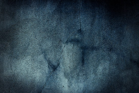 Stock Image: dark blue grunge concrete texture with cracks background