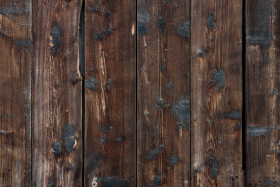 Stock Image: Dark brown natural wood plank background