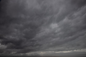 Stock Image: Dark Cloudy Sky Replacement