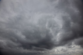 Stock Image: Dark Cloudy Sky Replacement