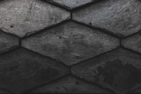 Stock Image: dark decorative slate slabs texture background